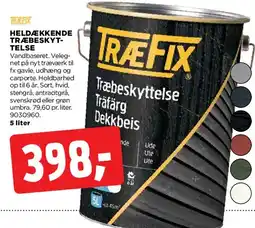 jem & fix TRÆFIX Træbeskyttelse (dækkende) tilbud