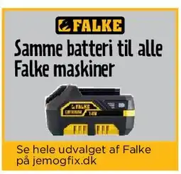 jem & fix BATTERI 18 V (4000 mAh) tilbud