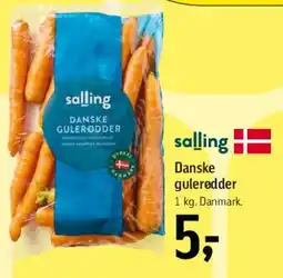 Føtex Danske gulerødder tilbud