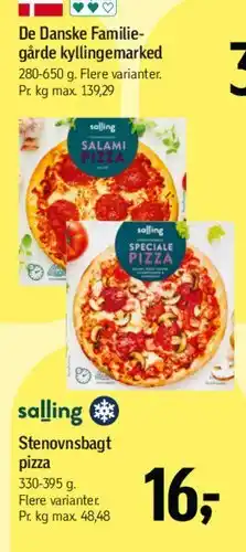 Føtex Stenovnsbagt pizza tilbud