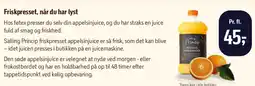 Føtex Salling Princip friskpresset appelsinjuice tilbud