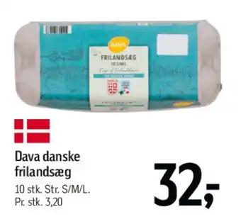 Føtex Dava danske frilandsæg tilbud
