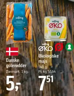 Føtex Danske gulerødder tilbud