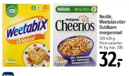 Føtex Nestlé Weetabix eller morgenmadsprodukter tilbud