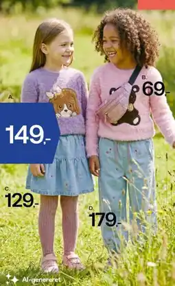 Føtex Strikbluse (børn) tilbud