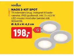 jem & fix NAOS 3-KIT SPOT tilbud