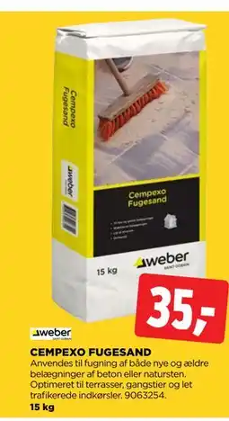 jem & fix CEMPEXO FUGESAND tilbud
