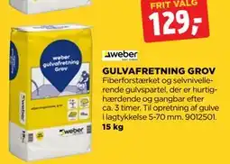 jem & fix GULVAFRETNING GROV tilbud
