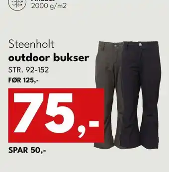 Steenholt outdoor bukser