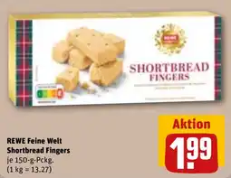 REWE DE REWE Feine Welt Shortbread Fingers tilbud