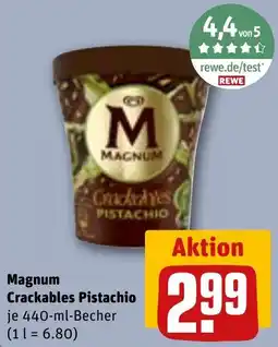 REWE DE Magnum Crackables Pistachio tilbud