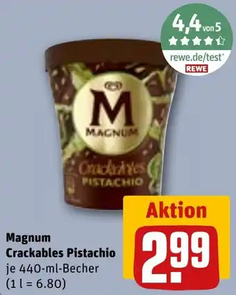 REWE DE Magnum Crackables Pistachio tilbud