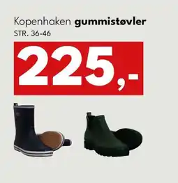 Dansk Outlet Kopenhaken gummistøvler tilbud