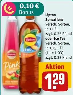REWE DE Lipton Sensations tilbud