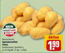 REWE DE REWE Speisekartoffeln Cilena tilbud