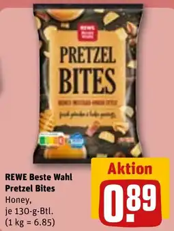 REWE DE Rewe beste wahl pretzel bites honey tilbud