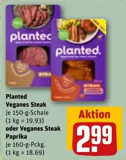 REWE DE Planted Veganes Steak tilbud
