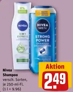 REWE DE Nivea Shampoo tilbud