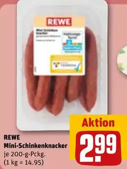 REWE DE Rewe mini schinkenknacker tilbud