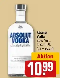 REWE DE Absolut Vodka tilbud