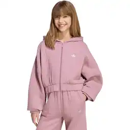 Sport 24 adidas Originals Loose Padded Rib Full Zip Hættetrøje Børn tilbud