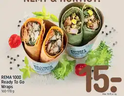 REMA 1000 Ready To Go Wraps tilbud