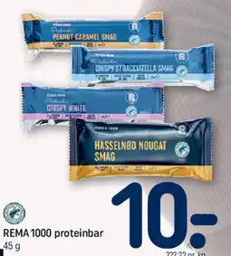 REMA 1000 REMA1000 proteinbar tilbud