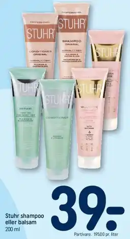 REMA 1000 Stuhr shampoo eller balsam tilbud