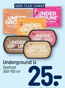 REMA 1000 Underground is (dybfrost) tilbud