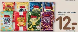 REMA 1000 KiMs chips eller snacks tilbud