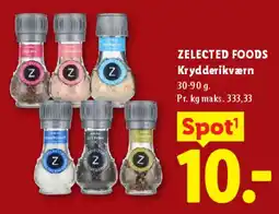 Lidl Zelected Foods krydderikværn tilbud