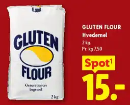 Lidl GLUTEN FLOUR Hvedemel tilbud