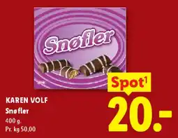 Lidl KAREN VOLF Snøfler tilbud