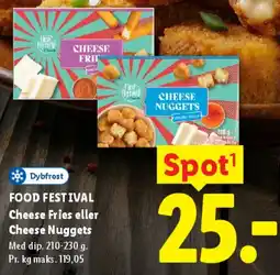 Lidl FOOD FESTIVAL Cheese Fries / Cheese Nuggets tilbud