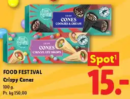 Lidl Crispy Cones tilbud