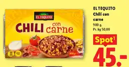 Lidl Chili con carne tilbud