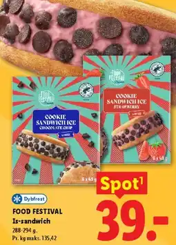 Lidl Is-sandwich tilbud