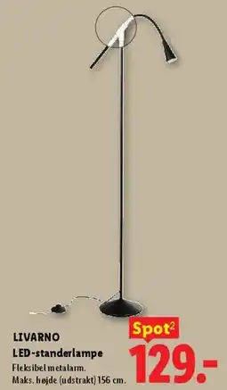 Lidl LED-standerlampe tilbud