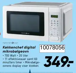 Wupti Køkkenchef digital mikrobølgeovn tilbud