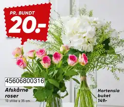 Wupti Afskårne roser tilbud