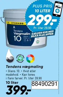 Wupti Tendens vægmaling tilbud