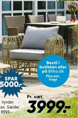 Wupti Bilka udendørsstol tilbud