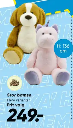 Wupti Stor bamse tilbud