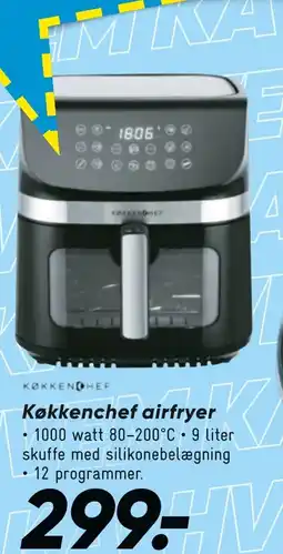 Wupti Køkkenchef airfryer tilbud