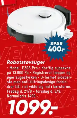 Wupti Robotstøvsuger tilbud
