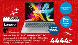 Wupti Lenovo Slim 14" 16:10 WUXGA OLED PC tilbud