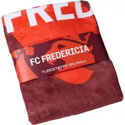 Sport 24 FC Fredericia 130x160 Fleecetæppe tilbud