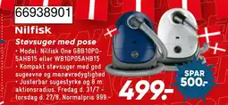 Wupti Nilfisk støvsuger med pose tilbud