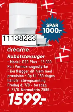 Wupti dreame robotstøvsuger tilbud