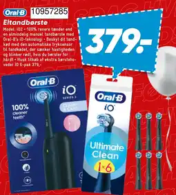 Wupti Oral-B Eltandbørste tilbud